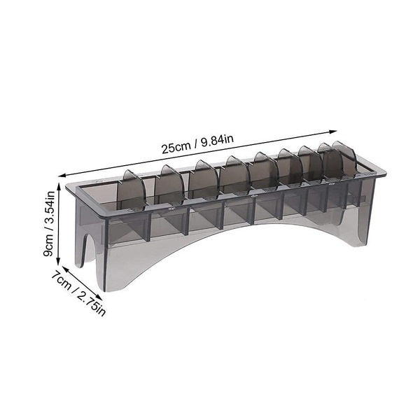 Rectangular Plastic Guide Comb Storage Box - Picture 10 of 16